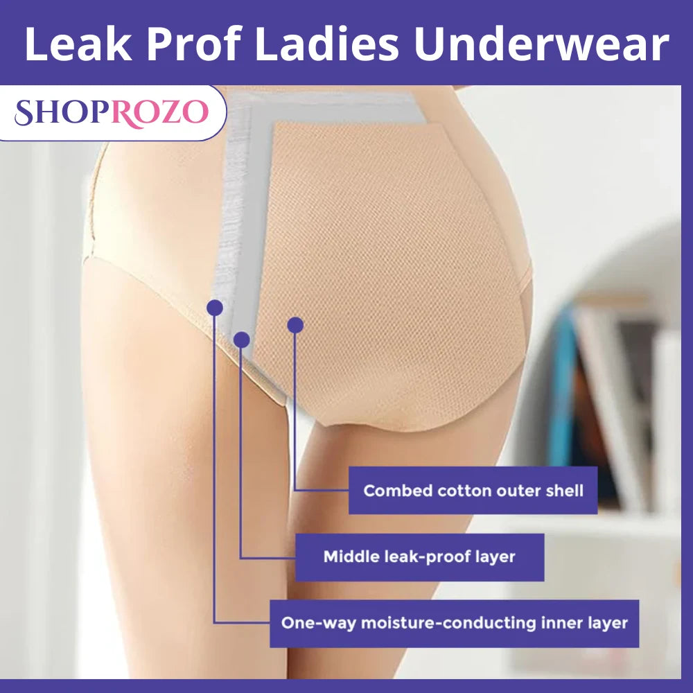 ShopRozo Leak Proof Panties Period Pentise for Women