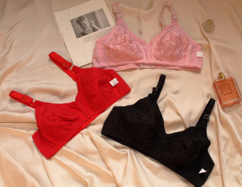 PACK OF 4 SUMMER SPECIAL COTTON BRA