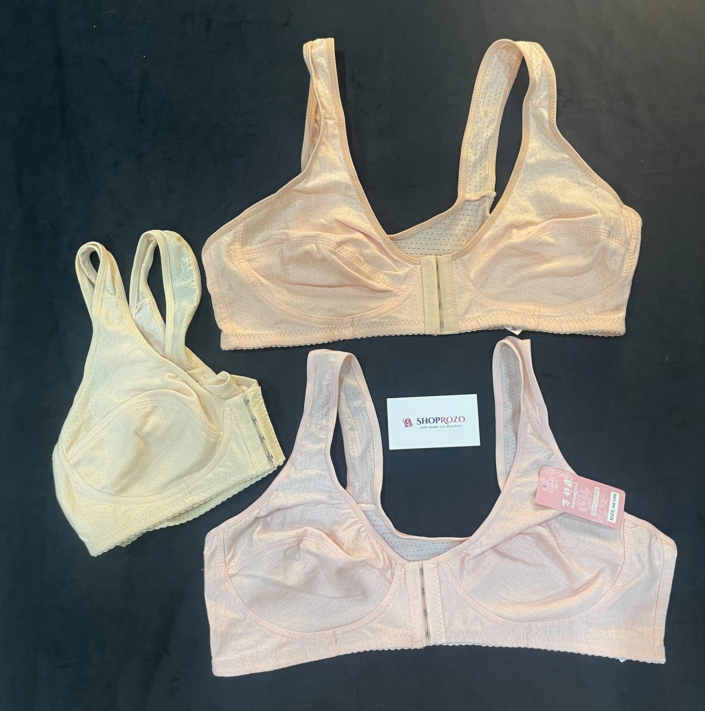 Hook Front Open Bra – Soft, Supportive & Easy Fit