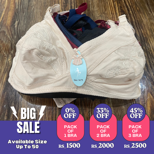 Shoprozo Jersey Bra (Regular Bra)