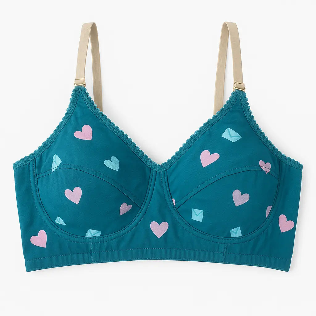 Pack of 4 Shoprozo Jersey Bra (Multiple Colors & Textures)