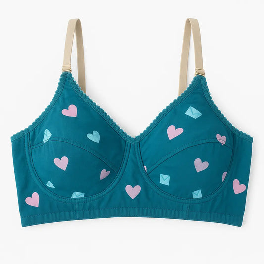 Pack of 4 Shoprozo Jersey Bra (Multiple Colors & Textures)