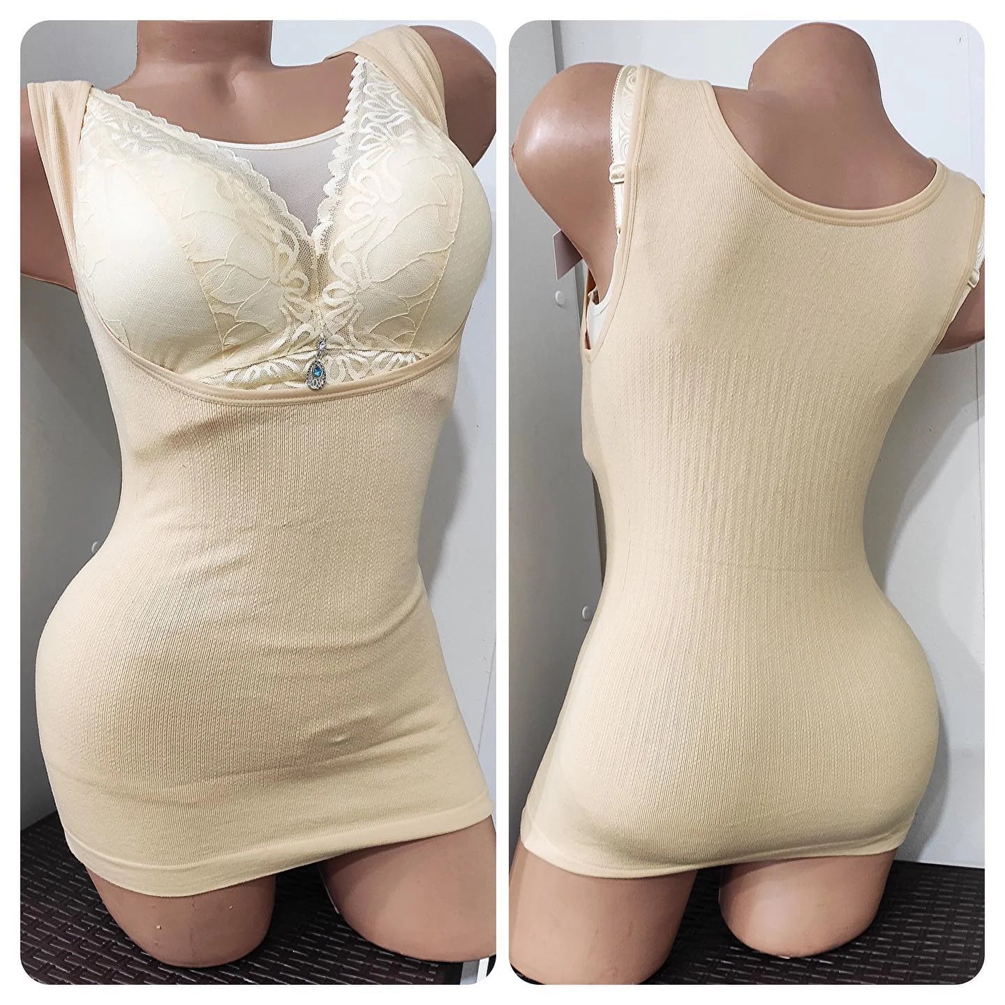 Women Fleece Body Warmer Body Inner Sleeveless Body Shaper