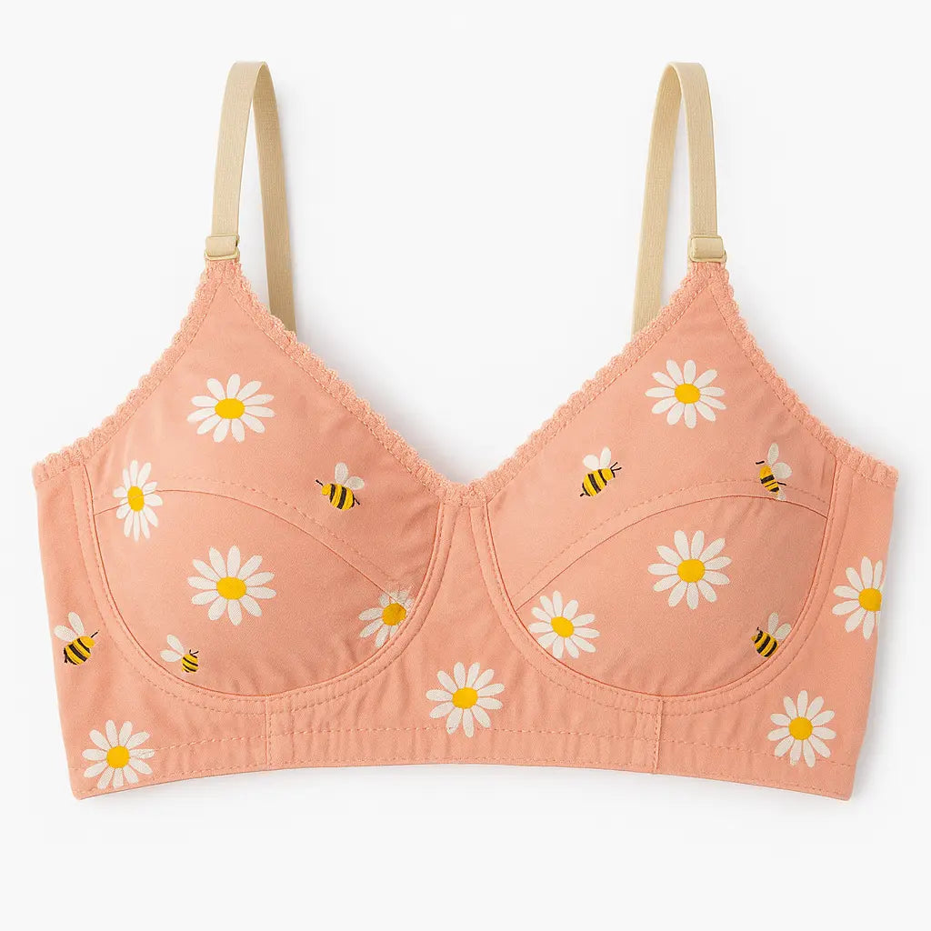 Pack of 4 Shoprozo Jersey Bra (Multiple Colors & Textures)