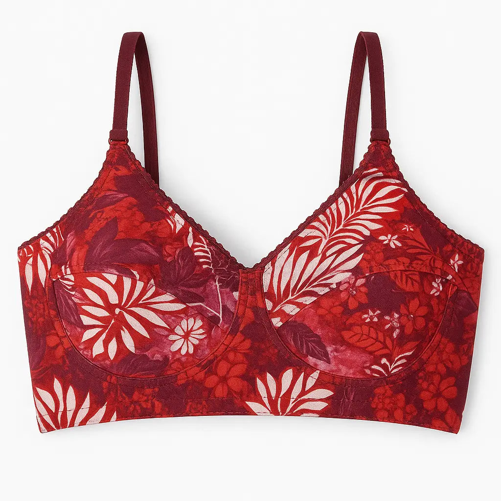 Pack of 4 Shoprozo Jersey Bra (Multiple Colors & Textures)