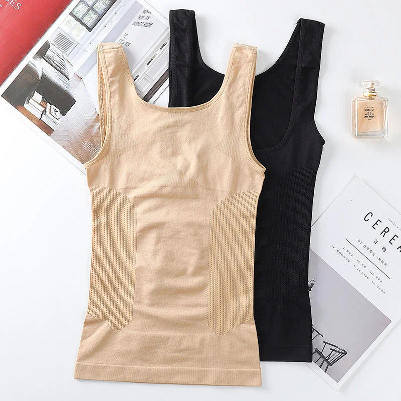 Women Fleece Body Warmer Body Inner Sleeveless Body Shaper
