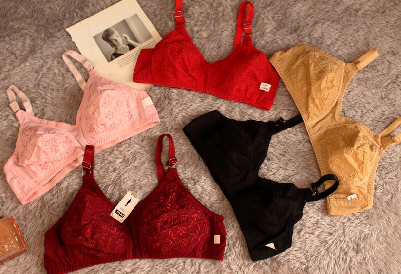 PACK OF 4 SUMMER SPECIAL COTTON BRA