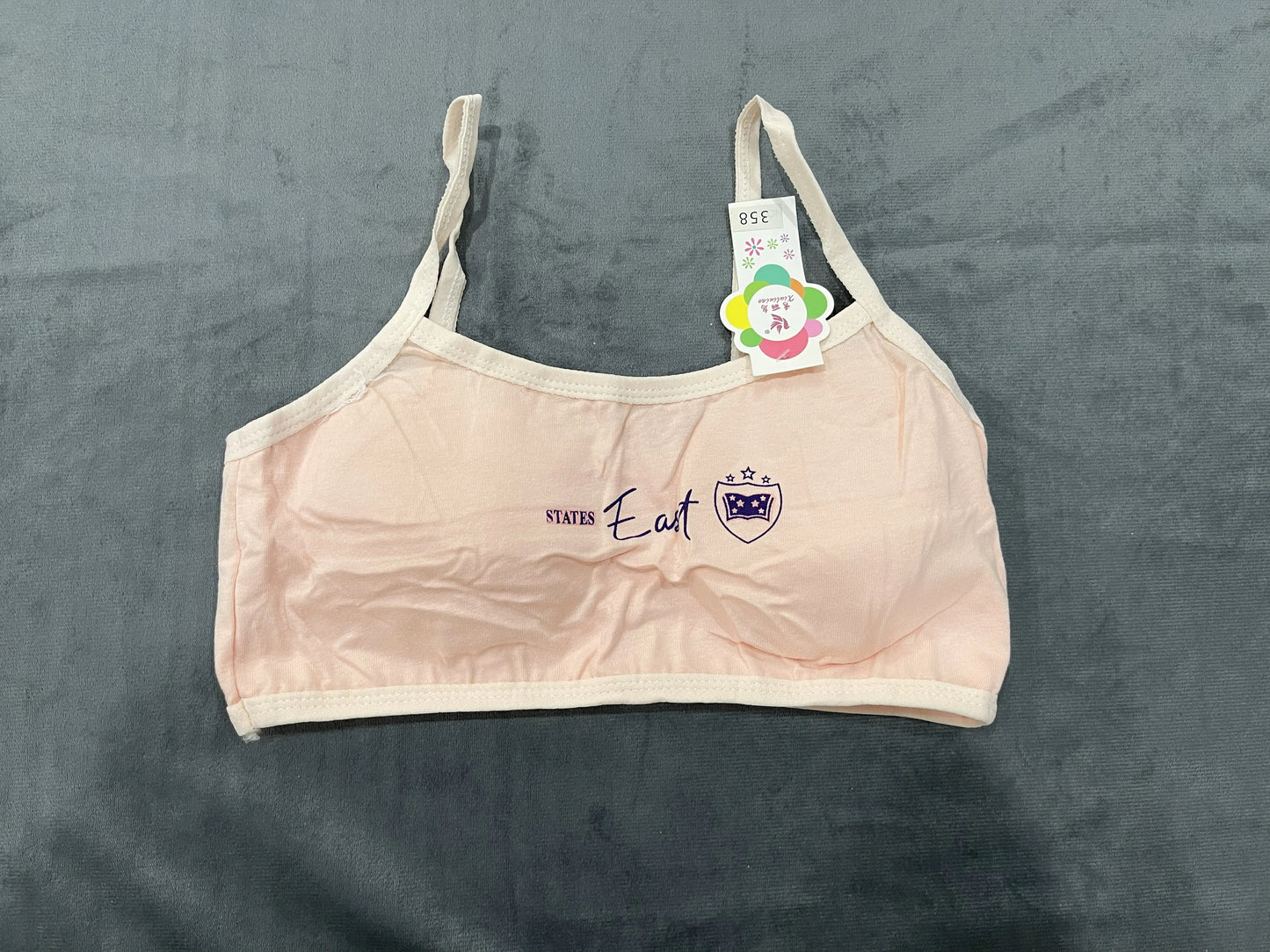 Padded Pack Of 4 Teenage Girls Cotton Training Bra