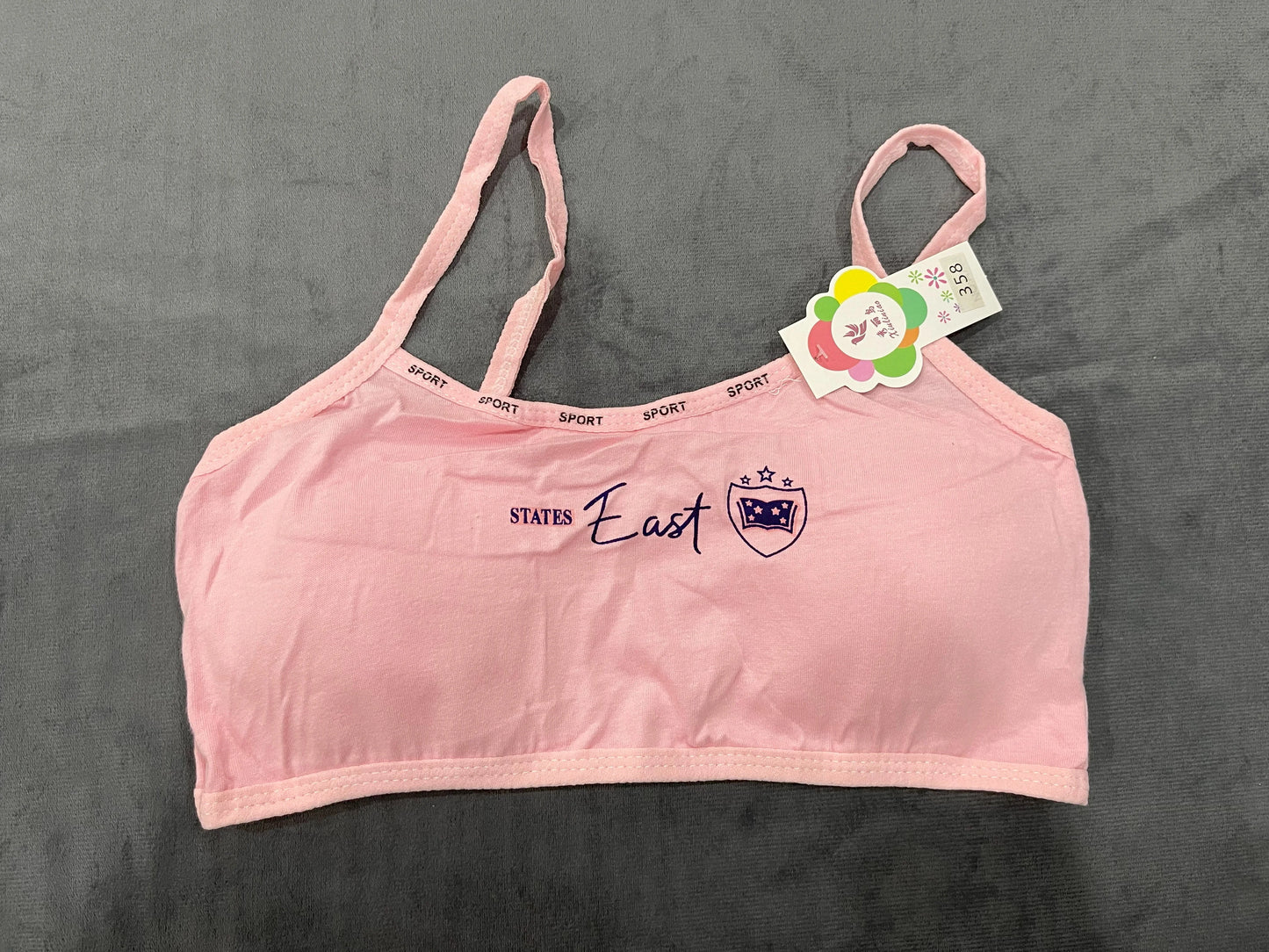 Padded Pack Of 4 Teenage Girls Cotton Training Bra