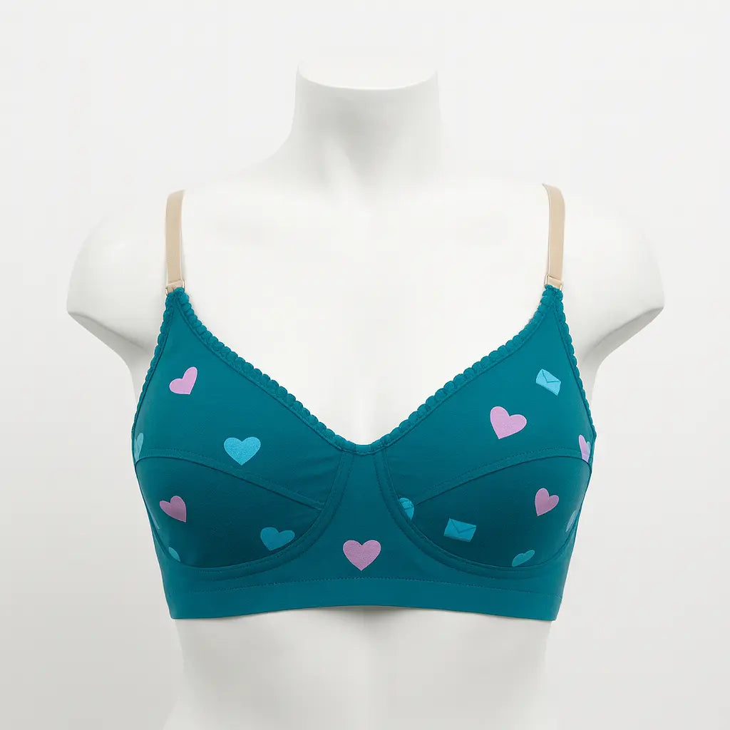 Pack of 4 Shoprozo Jersey Bra (Multiple Colors & Textures)